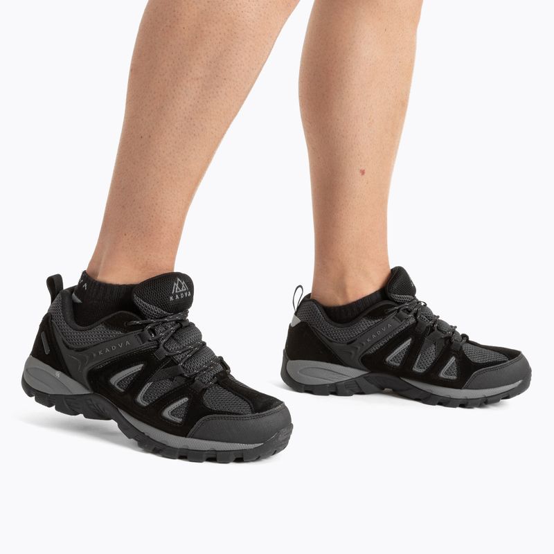 Pánske trekingové topánky KADVA Traver Low WaterProof čierne 3