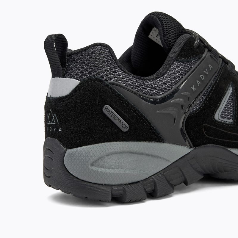 Pánske trekingové topánky KADVA Traver Low WaterProof čierne 10
