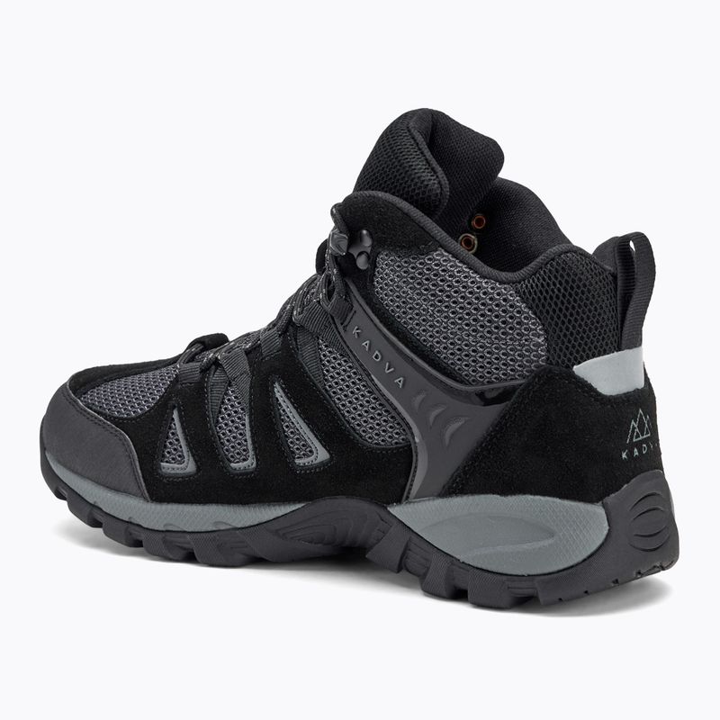 Pánske trekingové topánky KADVA Traver Mid WaterProof čierne 4