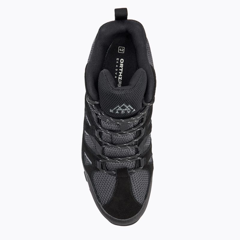 Pánske trekingové topánky KADVA Traver Mid WaterProof čierne 6