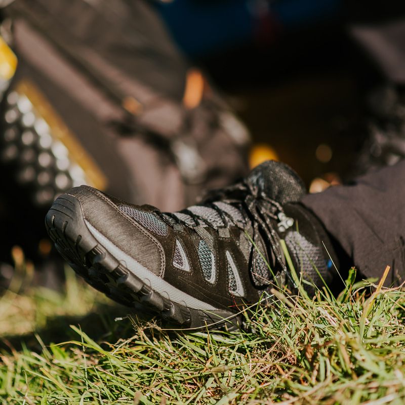 Pánske trekingové topánky KADVA Traver Mid WaterProof čierne 15