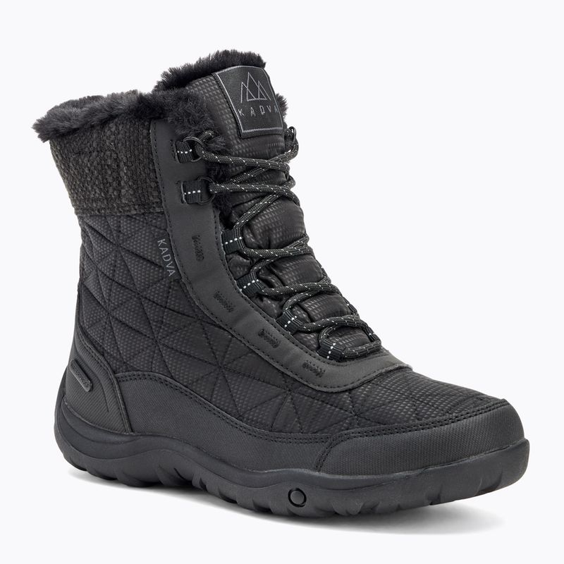 Dámske snehule KADVA Rava Mid WaterProof 3M Thinsulate čierne