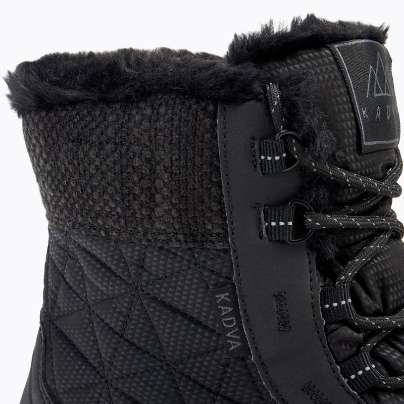 Dámske snehule KADVA Rava Mid WaterProof 3M Thinsulate čierne 11