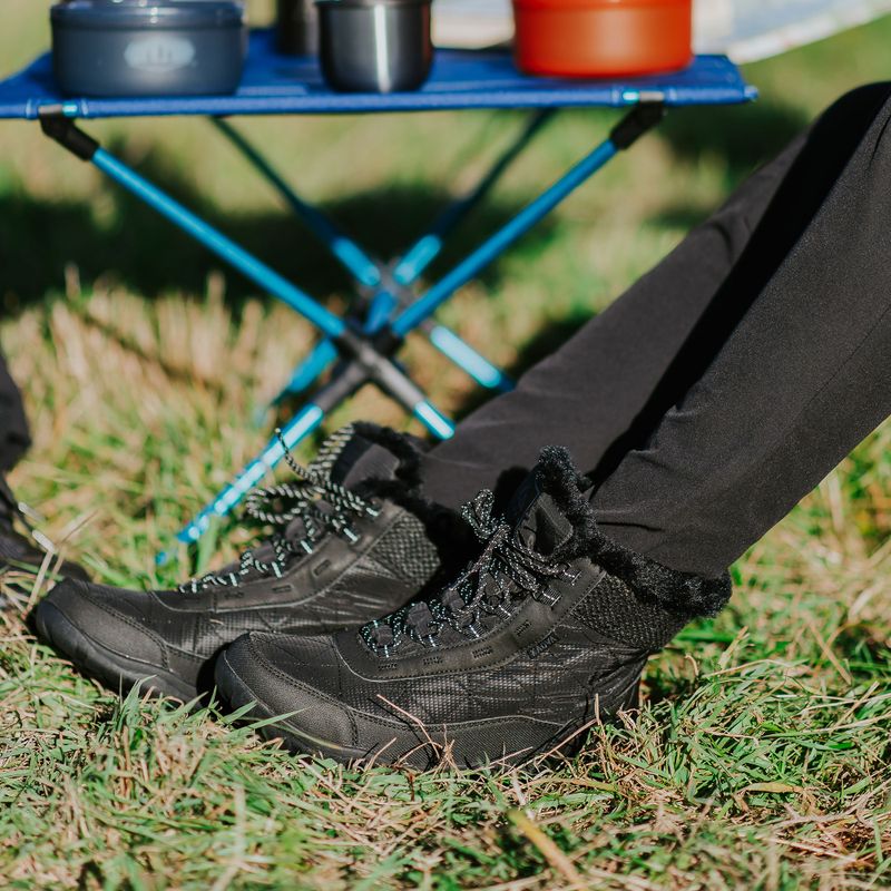Dámske snehule KADVA Rava Mid WaterProof 3M Thinsulate čierne 12