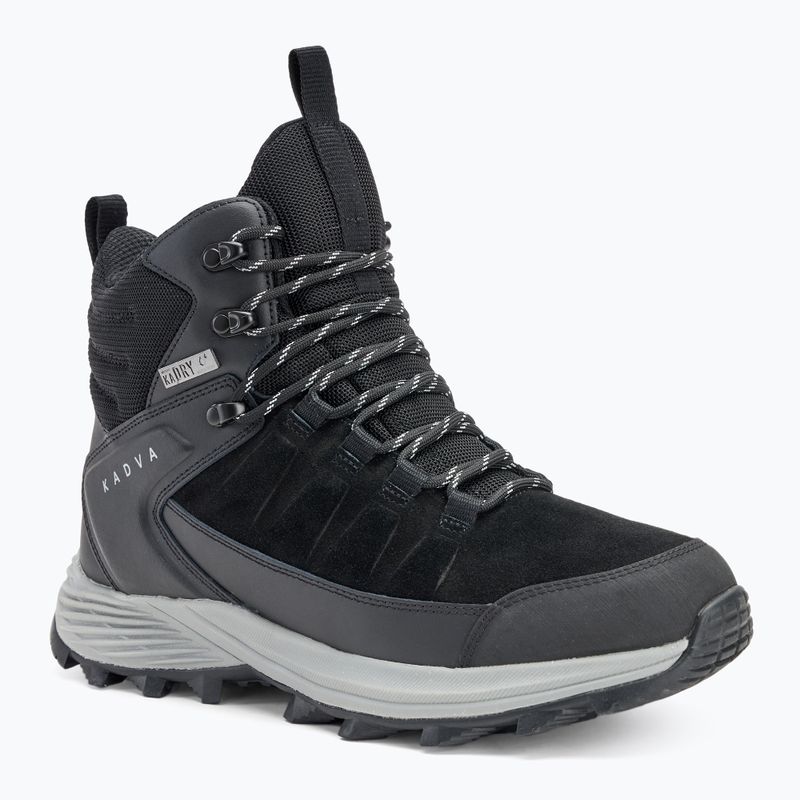 Pánske trekingové topánky KADVA Ascent Mid WaterProof čierne