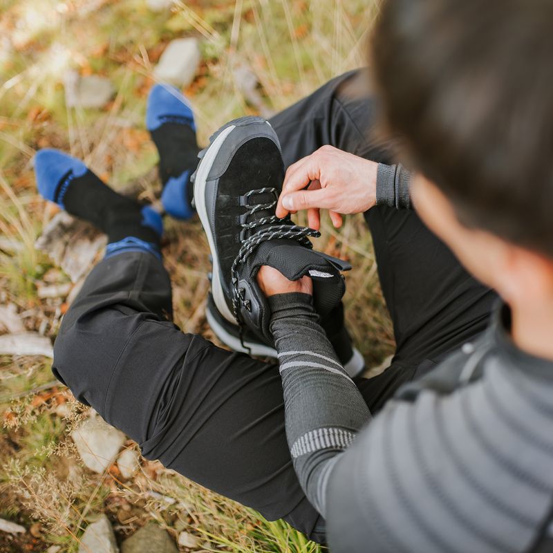 Pánske trekingové topánky KADVA Ascent Mid WaterProof čierne 10