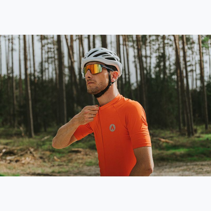 Pánsky cyklistický dres ATTABO Setvi orange 10