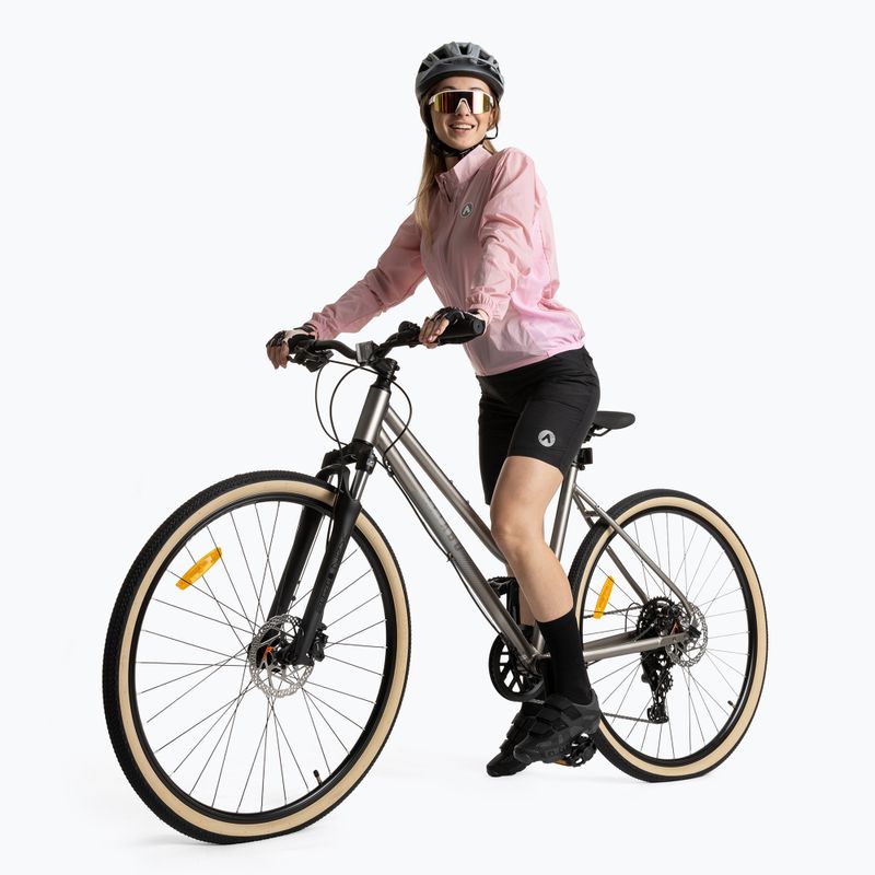 Dámska cyklistická bunda ATTABO Cahayo Jacket Windproof pink 7