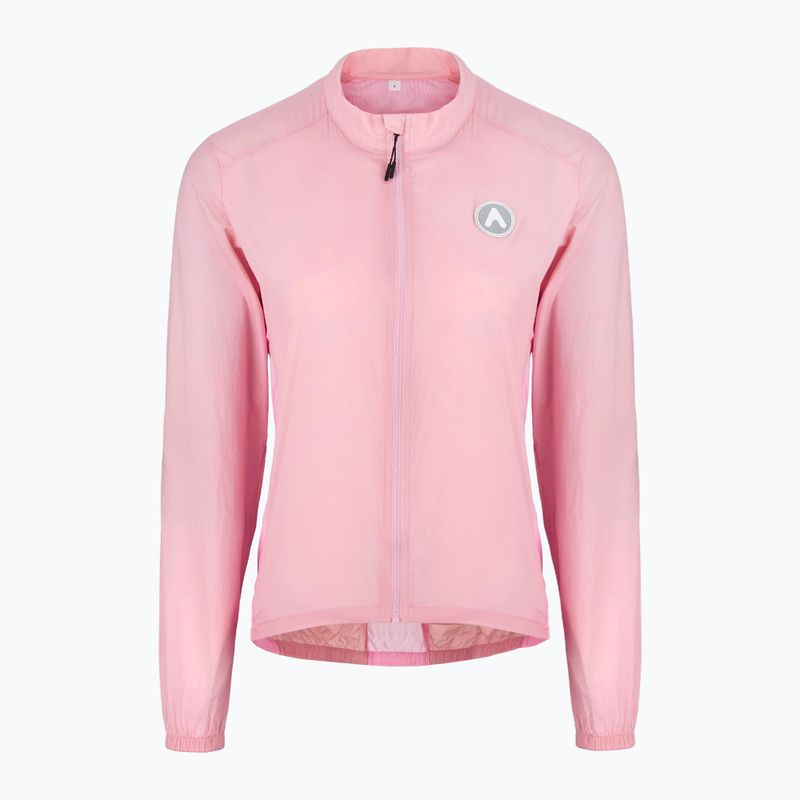 Dámska cyklistická bunda ATTABO Cahayo Jacket Windproof pink
