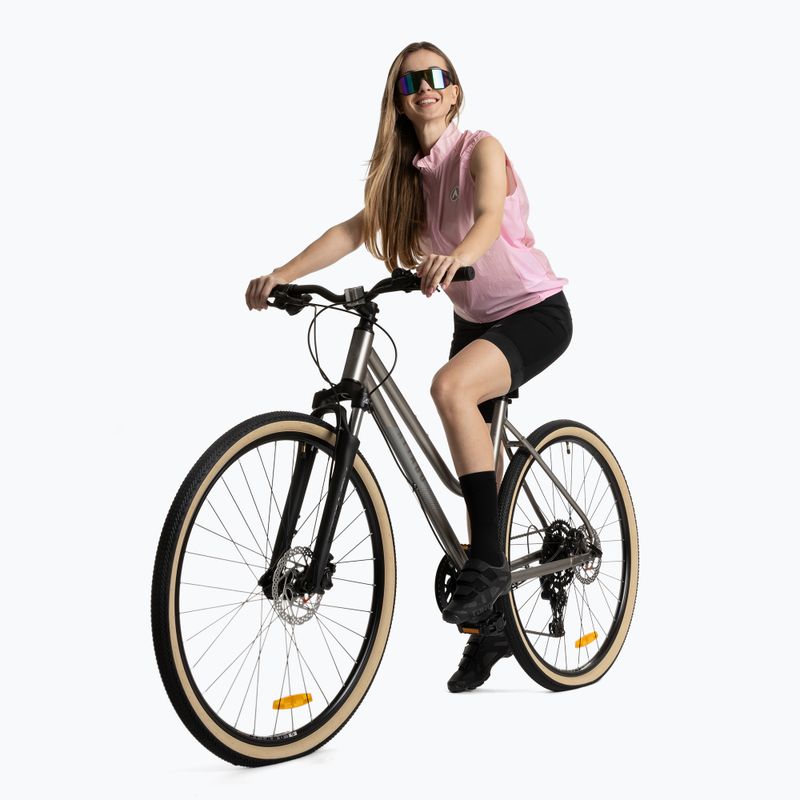 Dámska cyklistická vesta ATTABO Cahayo Vest Windproof pink 8