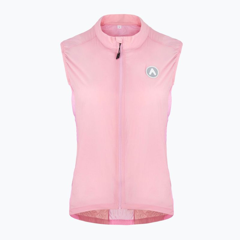 Dámska cyklistická vesta ATTABO Cahayo Vest Windproof pink