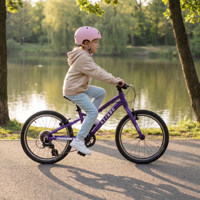 Detský bicykel ATTABO EASE 20" fialový 7