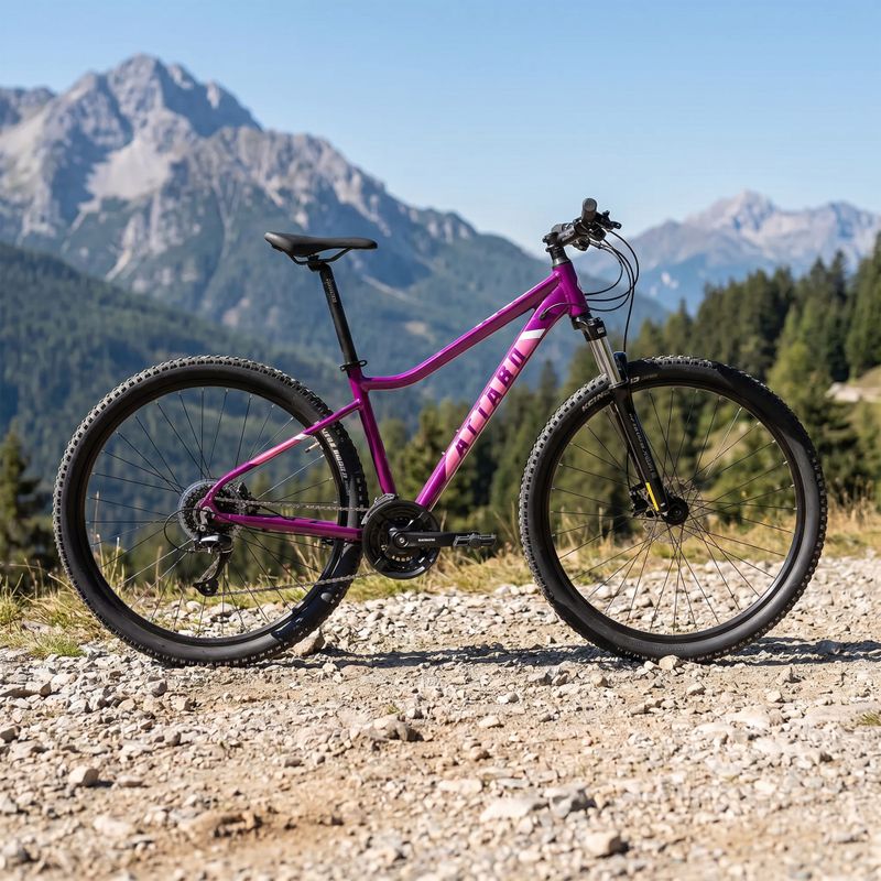 Dámsky horský bicykel ATTABO ALPE 3.0 17" fialový 3
