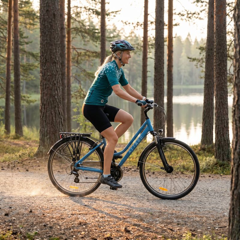 Dámsky trekingový bicykel ATTABO Trekking 17" modrý 3