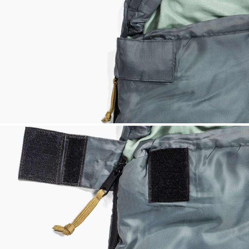 Spací vak KADVA Dorma R pravý zelený 7