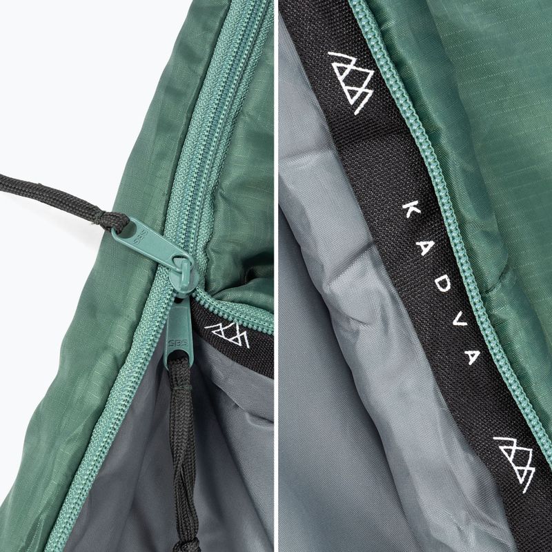 Spací vak KADVA Mumio R pravý zelený 10