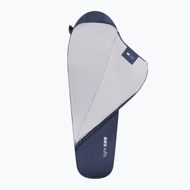 Spací vak KADVA Light 600 R pravý granátový 4
