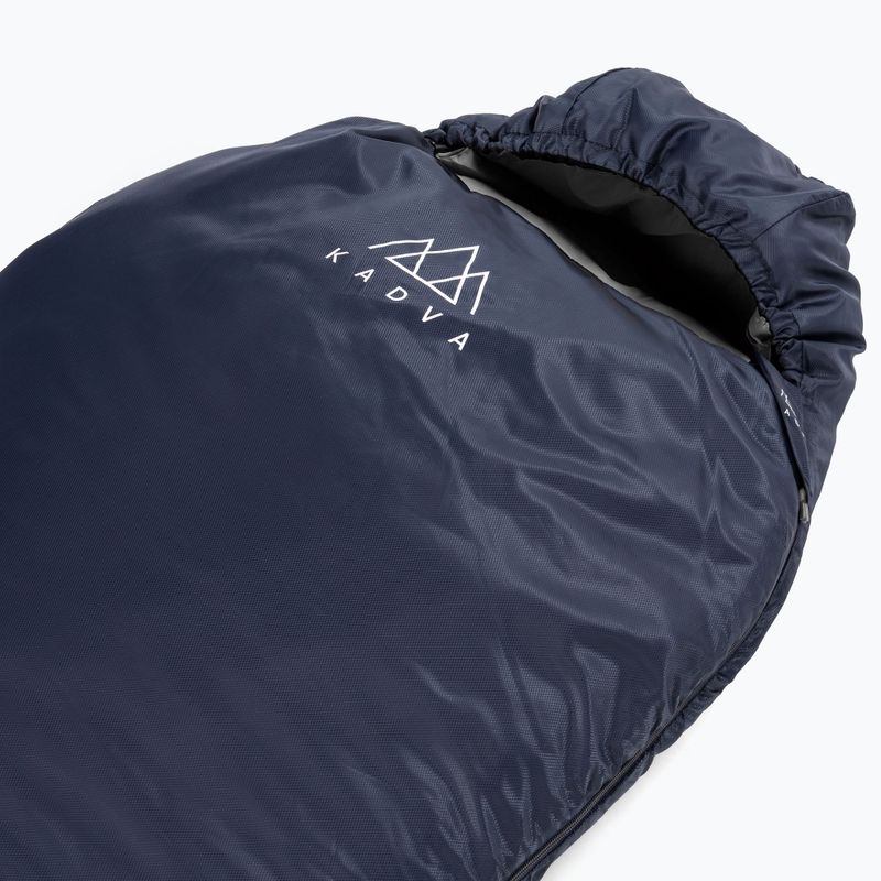 Spací vak KADVA Light 600 L ľavý granátový 11