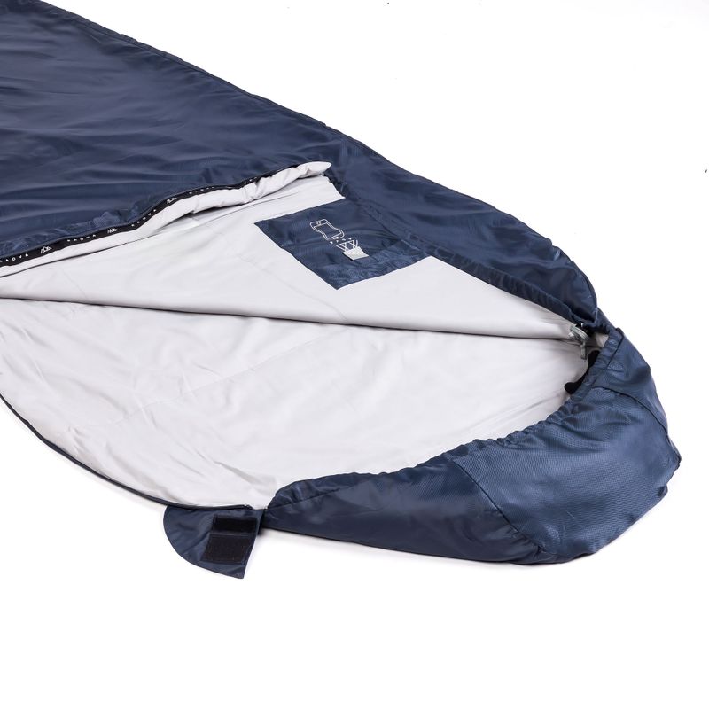 Spací vak KADVA Light 600 L ľavý granátový 18