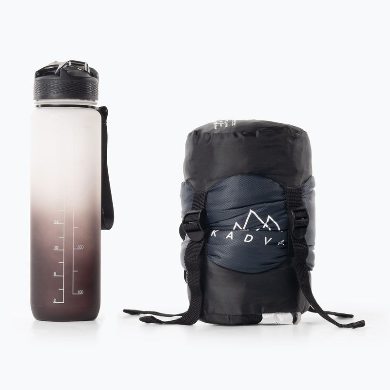 Spací vak KADVA Light 600 L ľavý granátový 19