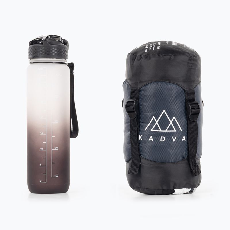 Spací vak KADVA Light 600 R pravý granátový 2