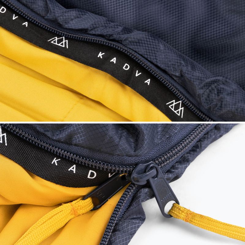 Spací vak KADVA Light 800 R pravý tmavomodrý 10