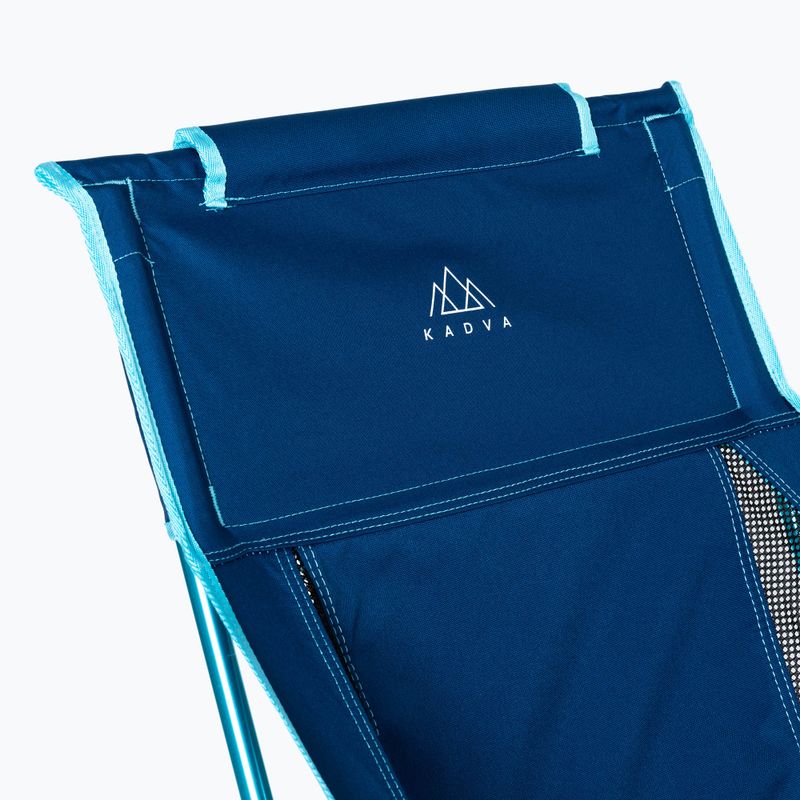 Skladacie turistické kreslo KADVA Sego Mid ultralight modré 7