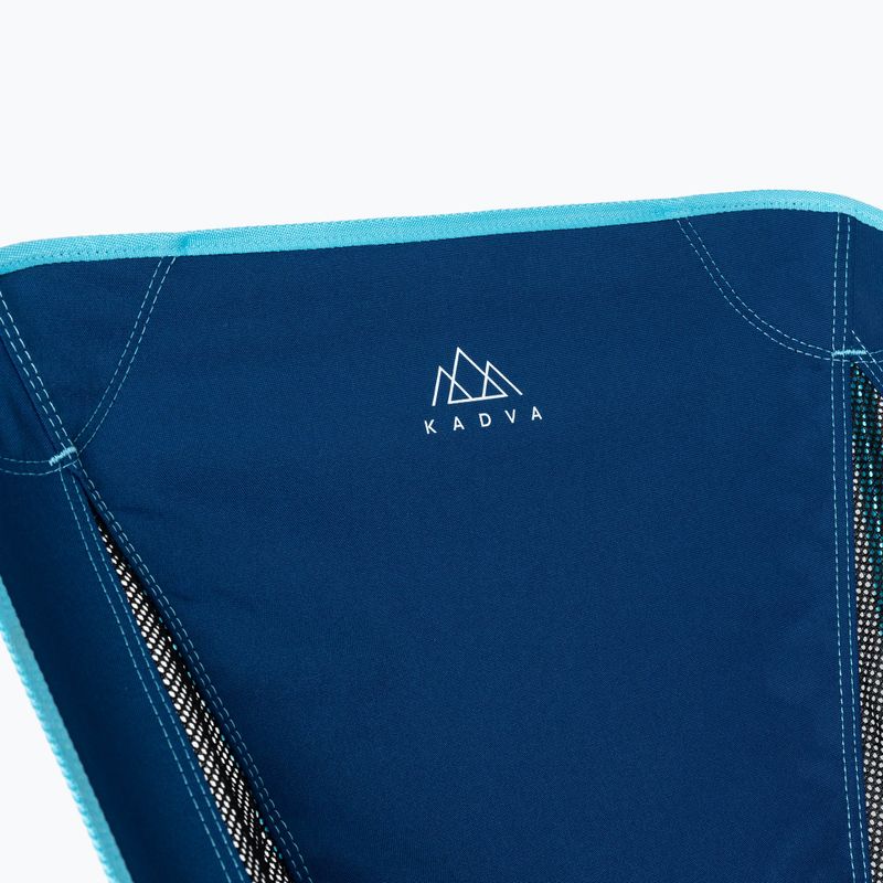 Skladacie turistické kreslo KADVA Sego Low ultralight modré 7
