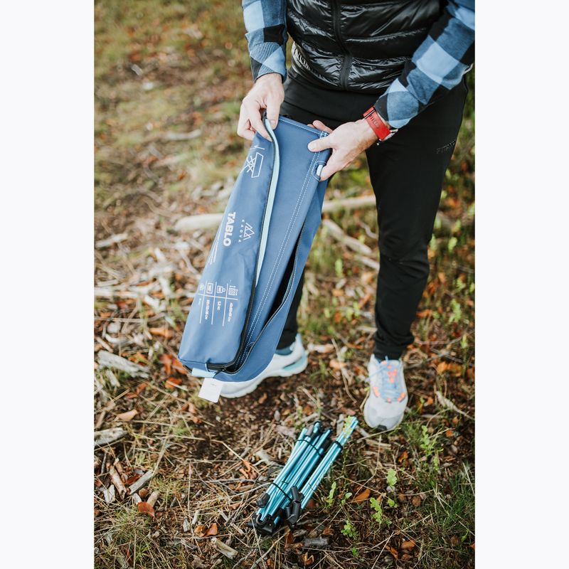 Stôl turistický KADVA Tablo ultralight modrý 13