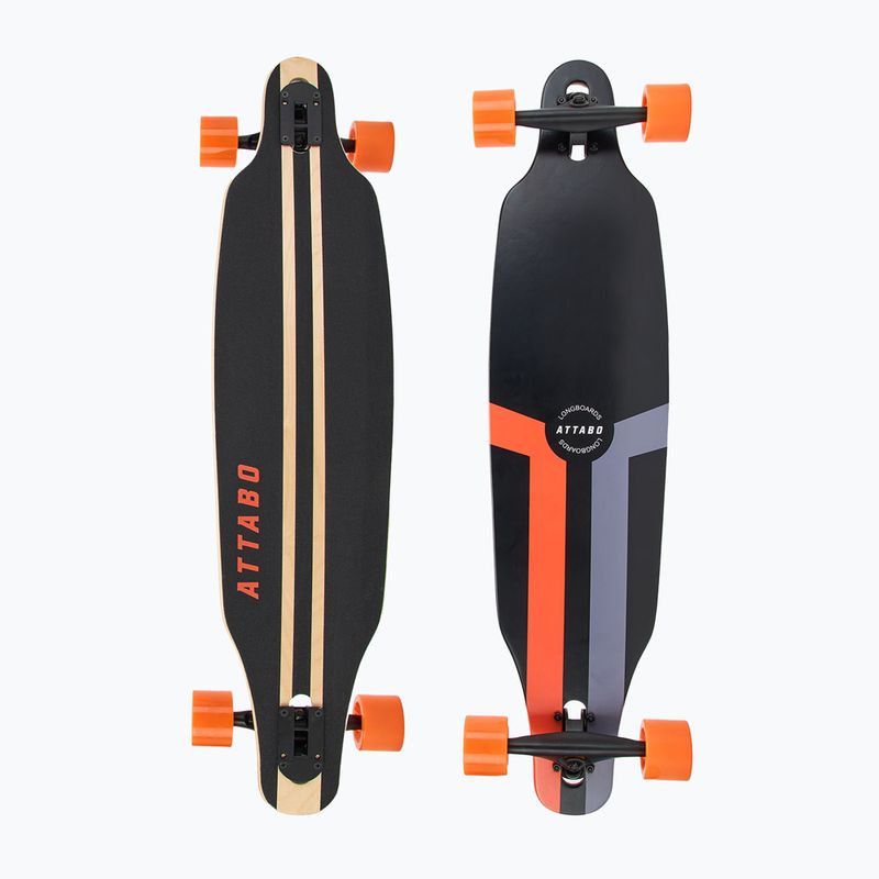 Doska Longboard ATTABO Flowrider čierny