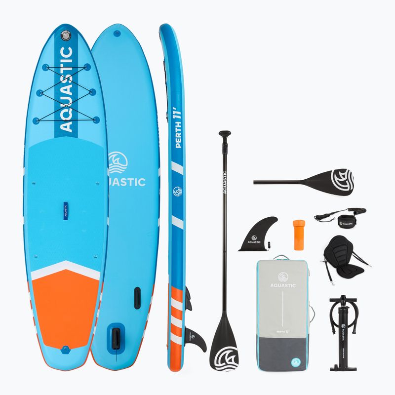 Doska SUP AQUASTIC Perth 11' allround board orange