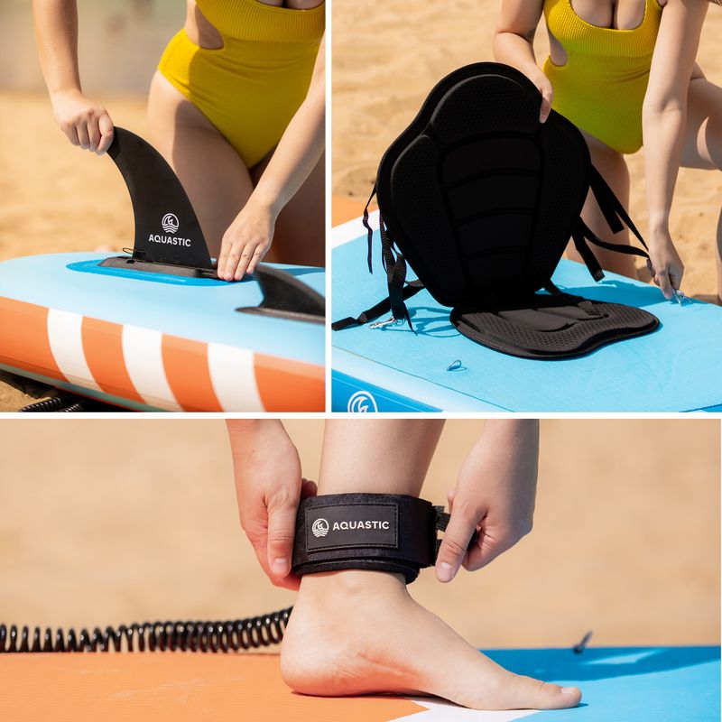 Doska SUP AQUASTIC Perth 11' allround board blue 21