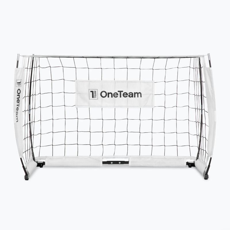 Futbalová bránka OneTeam Flex Square  120 x 80 cm biela 2