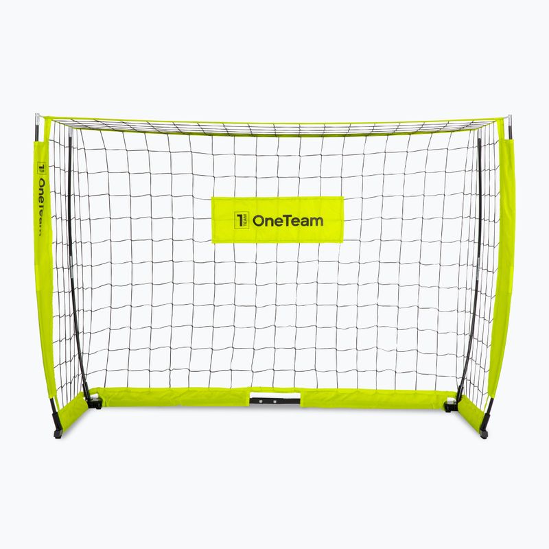 Futbalová bránka OneTeam Flex Square  180 x 120 cm zelená 2