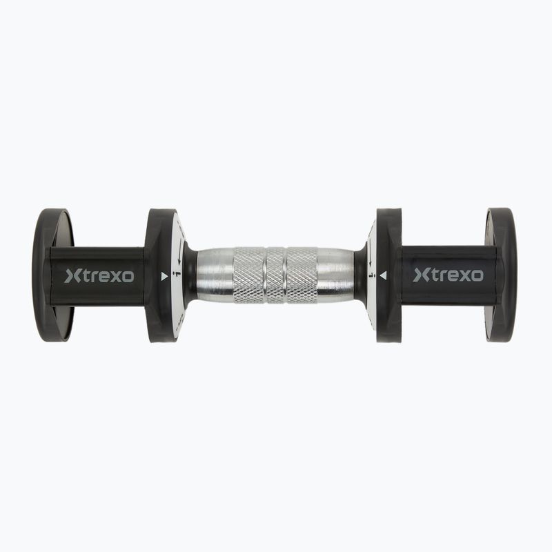 Nastaviteľná sada činiek XTREXO 2 x 5 kg viacfarebná 8