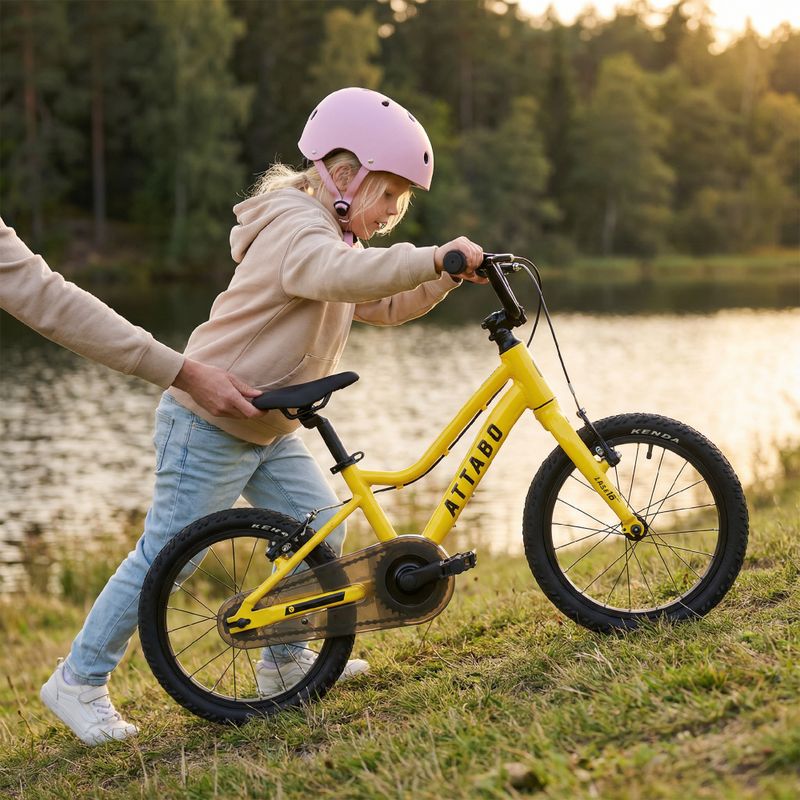 Detský bicykel ATTABO EASE 16" 7,3 kg žltý 5