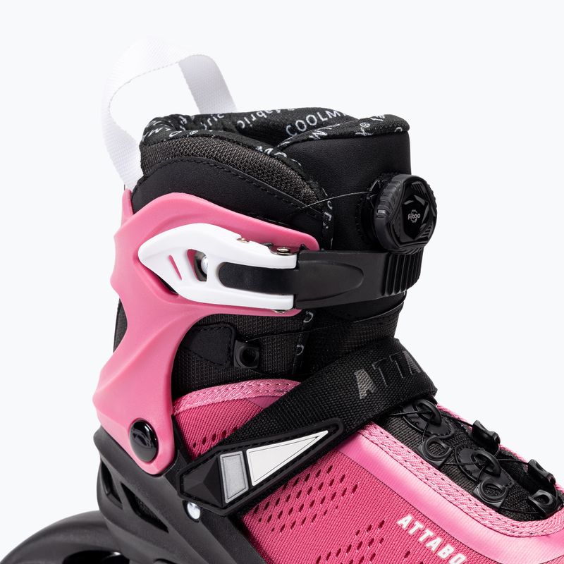 Detské kolieskové korčule ATTABO adjustable Stormglider 2 pink 6