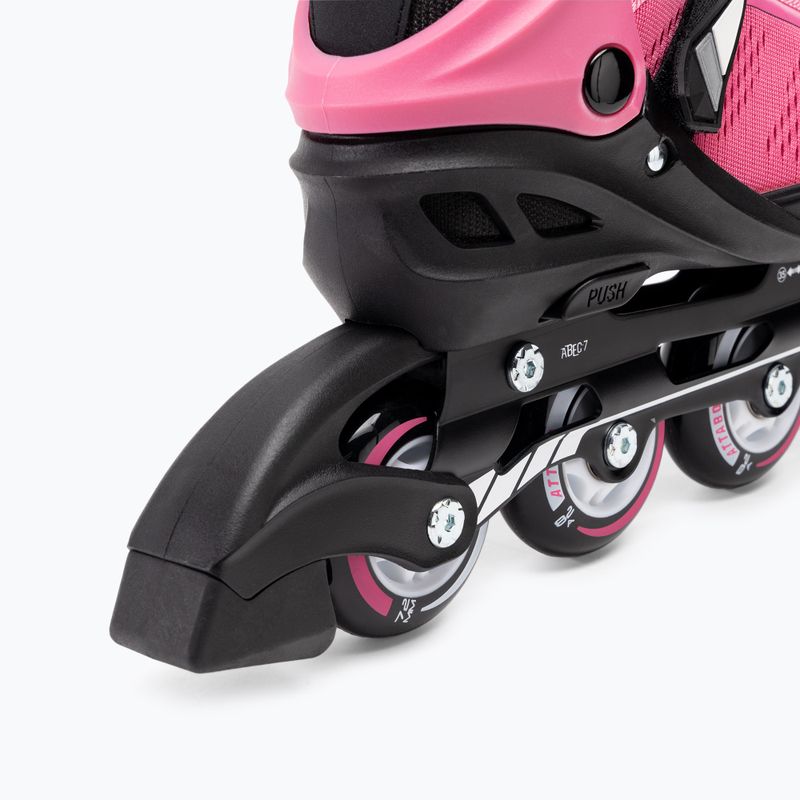 Detské kolieskové korčule ATTABO adjustable Stormglider 2 pink 10