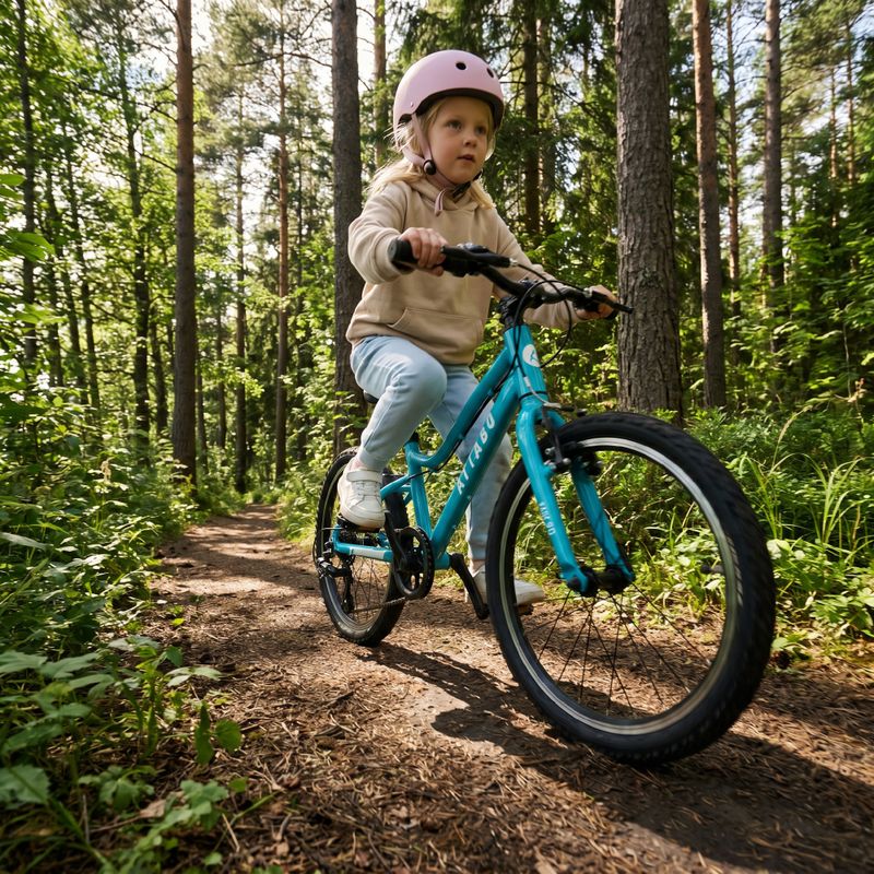 Detský bicykel ATTABO EASE 20" 9,1 kg tyrkysový 5