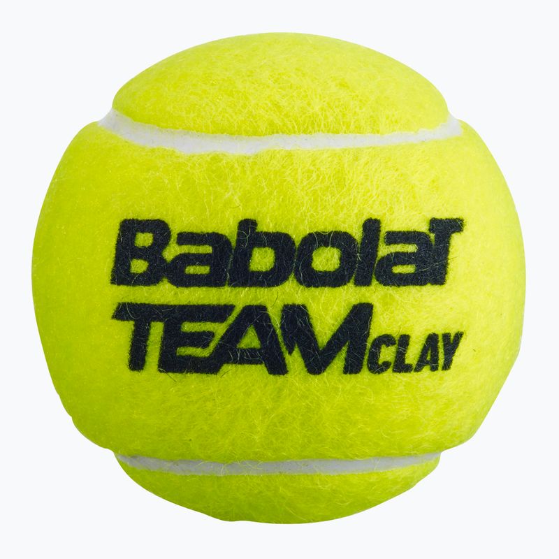 Tenisové loptičky Babolat TEAM CLAY 18x4 zelené 502080 2