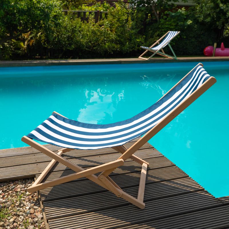 Ležadlo turistické KADVA LSA00780 modré 6