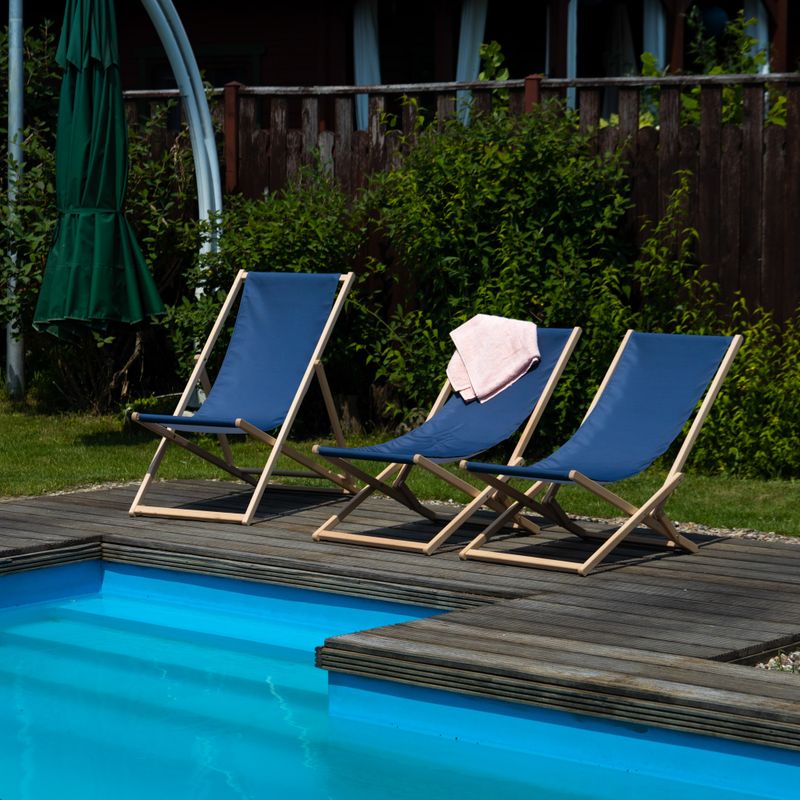 Záhradné ležadlo s reguláciou KADVA LSR01310 šedé 7
