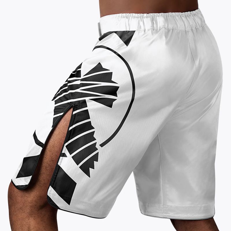Hayabusa Icon Fight tréningové šortky biele ICFS-WH-M 3