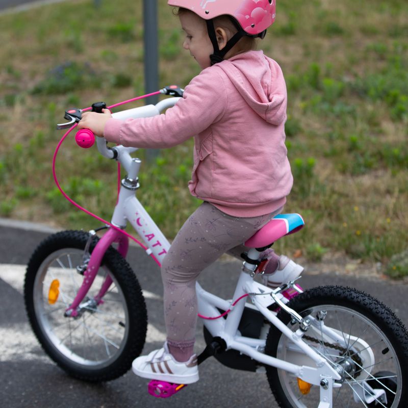 Detský bicykel ATTABO Junior 16" ružový AKB-16B 8