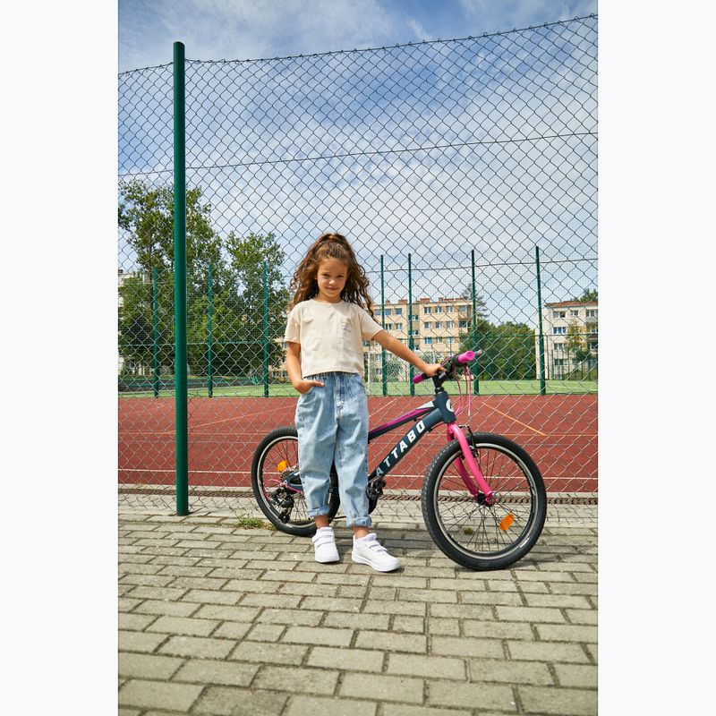 Detský bicykel ATTABO Junior 20" ružový AKB-20G 8
