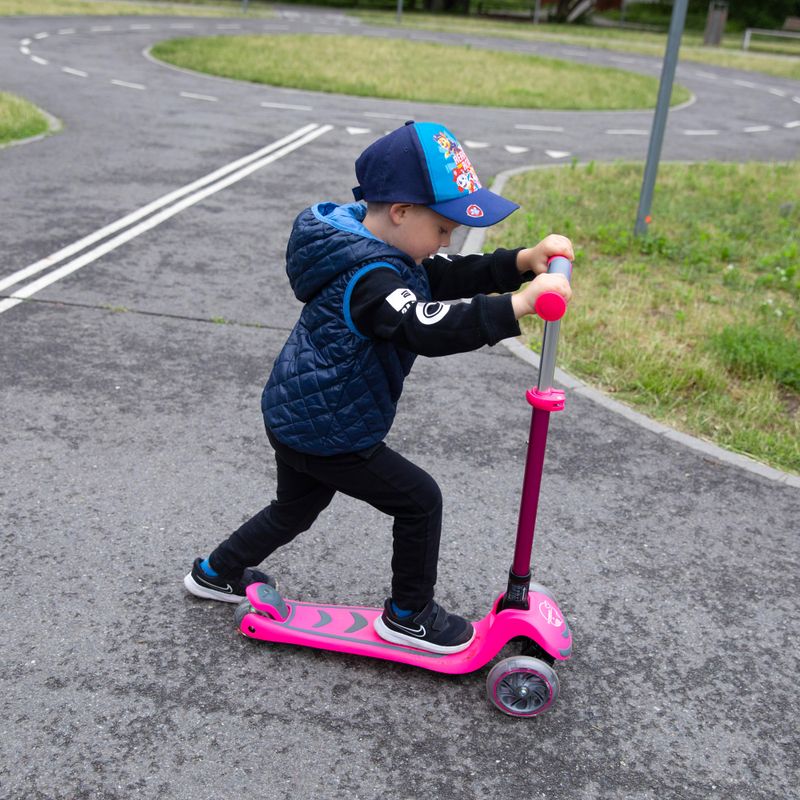 HUMBAKA Mini T ružová detská trojkolka HBK-S6T 19
