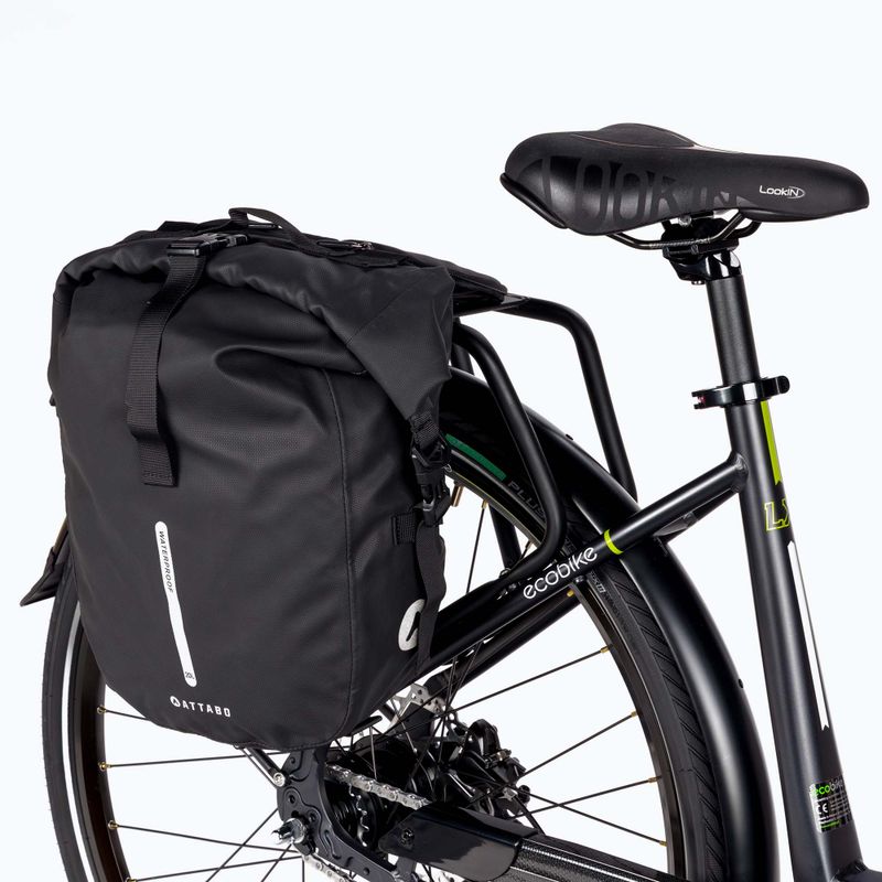ATTABO 20L cyklistická brašna čierna APB-295 12