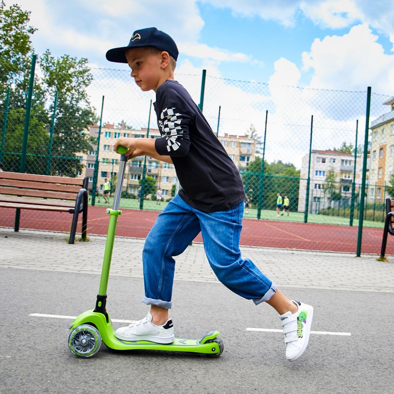 HUMBAKA Mini T detská trojkolesová kolobežka zelená HBK-S6T 4