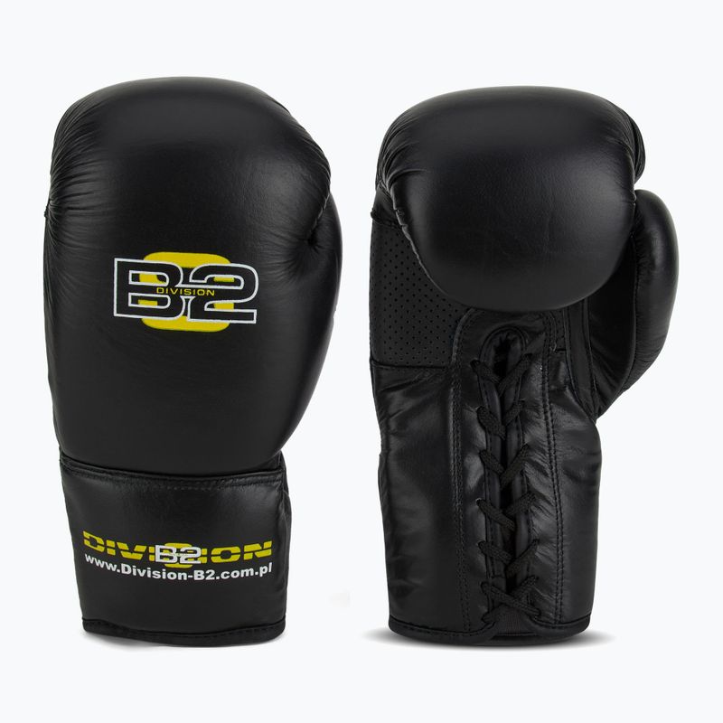 Boxerské rukavice DIVISION B-2 DIV-PFG1500 Pro 3-vrstvová pena čierna