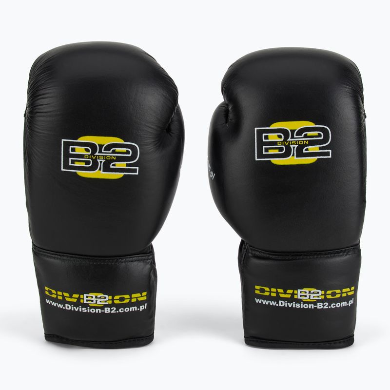 Boxerské rukavice DIVISION B-2 DIV-PFG1500 Pro 3-vrstvová pena čierna 2